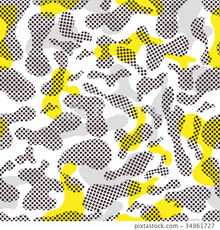 Color seamless pattern modern bold camouflage Color seamless pattern modern bold camouflage 34861727