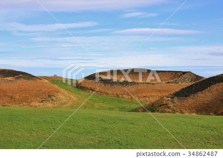 Skutustadagigar, pseudocraters in Iceland. 34862487