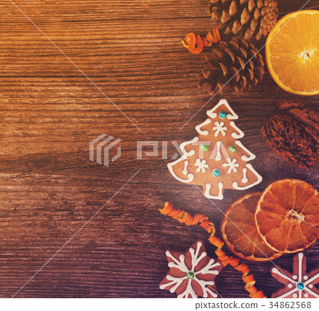 christmas gingerbread cookies 34862568