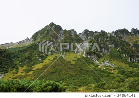 Senjojiki Curl(Central Alps Komagatake Ropeway) Senjojiki Curl(Central Alps Komagatake Ropeway) 34864141