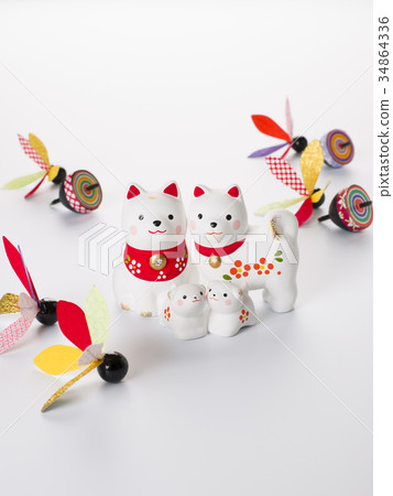 Zodiac rattan figurine (white background) Zodiac rattan figurine (white background) 34864336