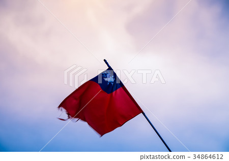 Taiwan, national flag 34864612