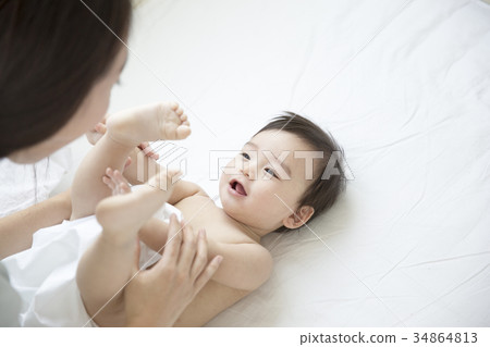 媽媽和寶寶 34864813