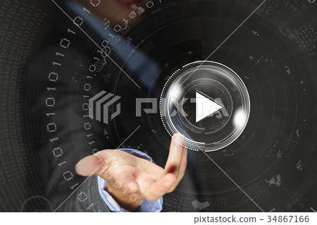 Digital play icon Digital play icon 34867166