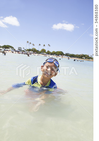 熱帶海灘和男孩 熱帶海灘和男孩 34868380