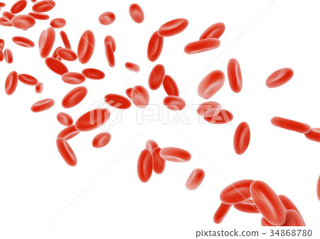 Red blood cell image 34868780