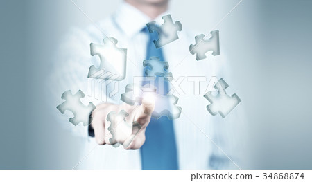 Finger touching icon Finger touching icon 34868874