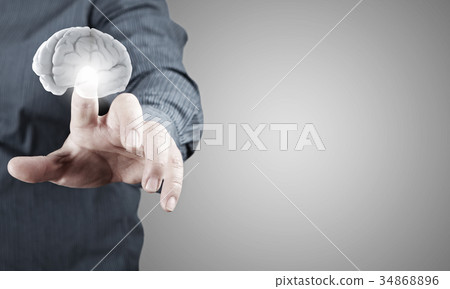 Finger touching icon Finger touching icon 34868896