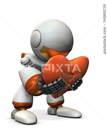 A broken robot 34869159