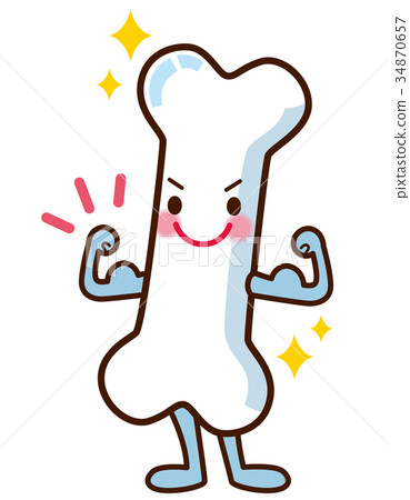 Healthy bone character Healthy bone character 34870657
