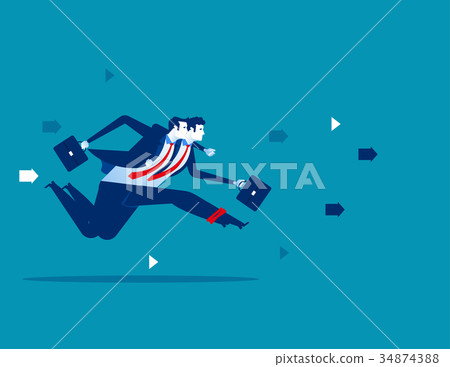 Business teamwork. Concept business vector. Business teamwork. Concept business vector. 34874388