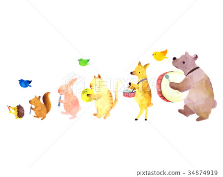 Drumstick Illustration Watercolor Drumstick Illustration Watercolor 34874919