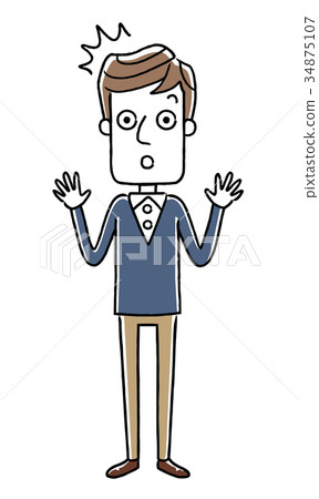 Men: Surprised Men: Surprised 34875107