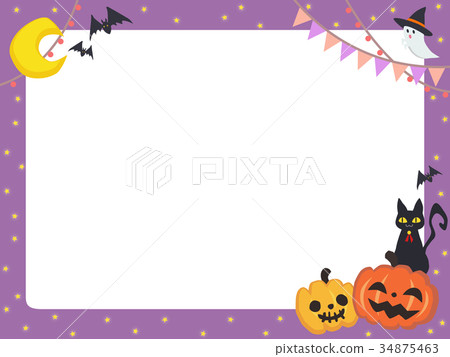 Stock Illustration: halloween frame Stock Illustration: halloween frame 34875463
