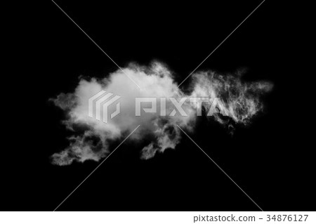 Textured cloud,Abstract black,isolated on black Textured cloud,Abstract black,isolated on black 34876127