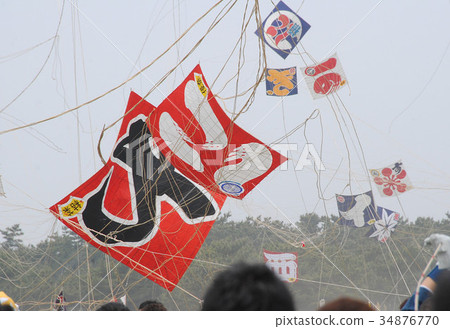 Kite flying battle 34876770