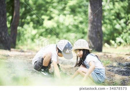 Children playing outside Children playing outside 34878573