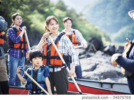 劃獨木舟的家庭 34878769