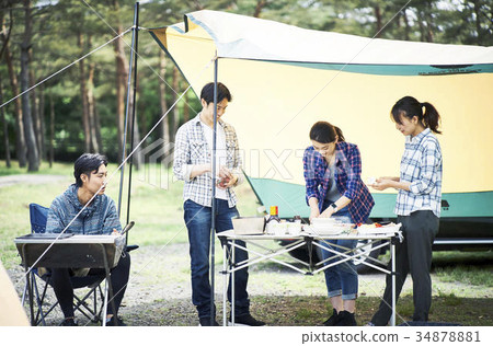 做燒烤的人 34878881