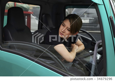 Female worker Female worker 34879296