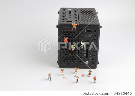 Little toys with model climb PC. 34880440