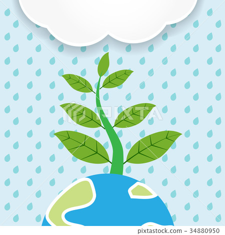 Earth day, Ecology concept-Vector illustration Earth day, Ecology concept-Vector illustration 34880950