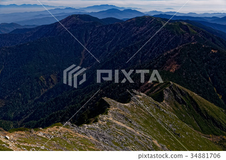 Ridgeline到從Kotono看見的蝴蝶龍嘴 Ridgeline到從Kotono看見的蝴蝶龍嘴 34881706