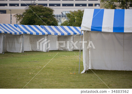 Event venue preparation 34883562