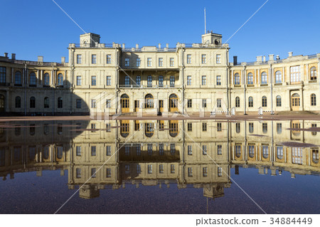 Russia, suburb of St. Petersburg. Great Gatchina Russia, suburb of St. Petersburg. Great Gatchina 34884449