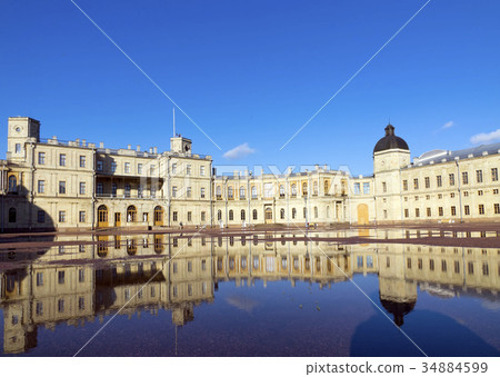 St. Petersburg. Great Gatchina Palace and parade- St. Petersburg. Great Gatchina Palace and parade- 34884599