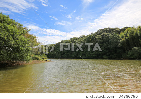 Nakayama Pond Natural Park Nakayama Pond Uwajima City Ehime Prefecture Nakayama Pond Natural Park Nakayama Pond Uwajima City Ehime Prefecture 34886769