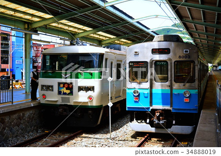 JR 185系列限速快車Odoriko＆Izukyu系列8000普通列車伊豆急下田站（靜岡南伊豆） 34888019