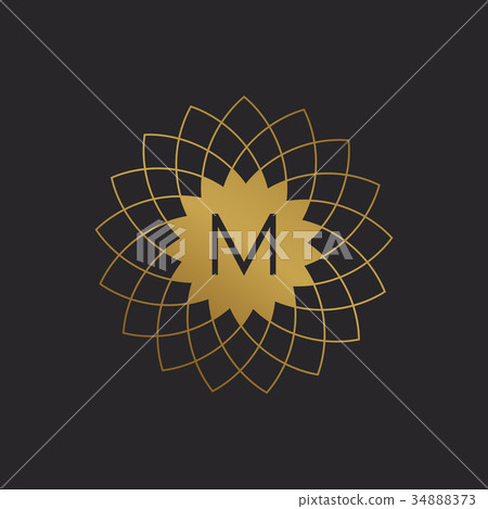 simple and graceful monogram design templates - Stock Illustration ...
