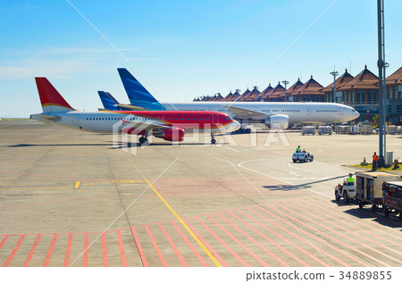 Airport overview. Bali, Indonesia 34889855