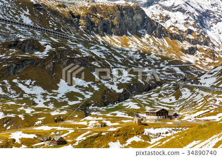 Grossglockner High Alpine Road in Austria. 34890740