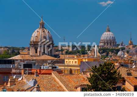 Rome. View of the old town. Rome. View of the old town. 34890859