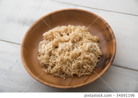 brown rice brown rice 34891196