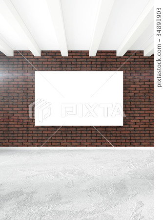 White empty bedroom minimal style Interior design White empty bedroom minimal style Interior design 34891903