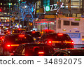 New York, Christmas Columbus Circle 34892075