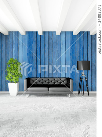 Loft bedroom in modern style interior design with Loft bedroom in modern style interior design with 34892373