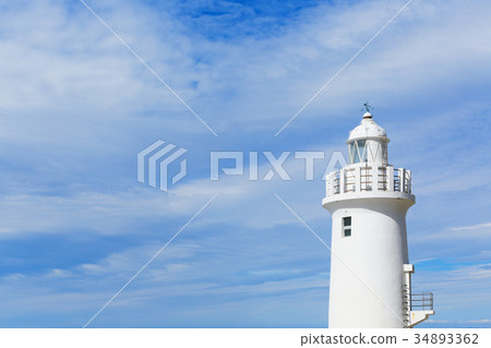 Amami peninsula Irako lake lighthouse Amami peninsula Irako lake lighthouse 34893362