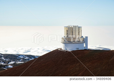 Subaru Astronomical Telescope on Mauna Kea 34899406
