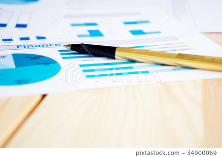 Finance and chart of stock market Finance and chart of stock market 34900069