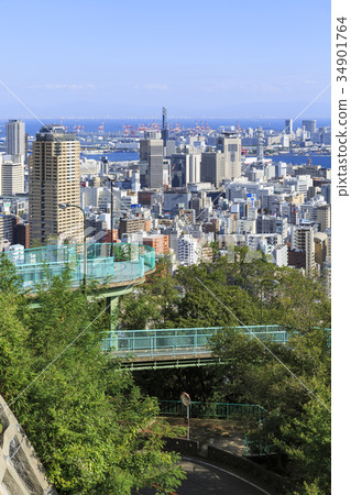Kobe cityscape 34901764