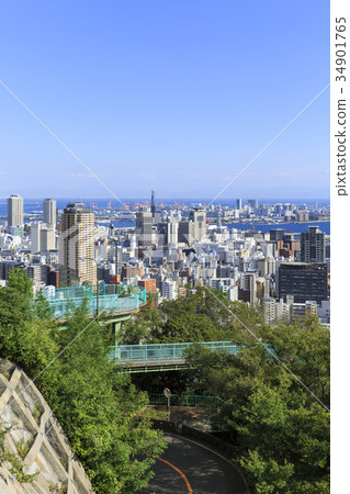 Kobe cityscape Kobe cityscape 34901765