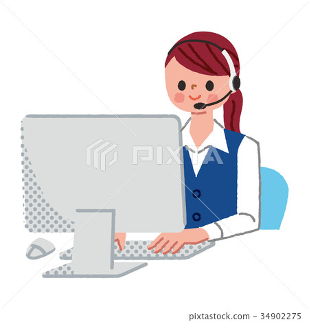 Female Operator 34902275