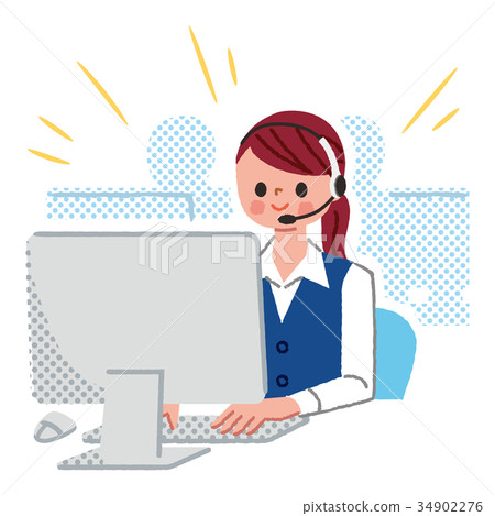 Female Operator Multiple Female Operator Multiple 34902276