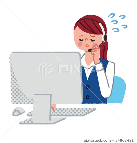 Female operator apologize 34902481