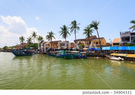 Bach Dang wharf at Hoi An Ancient Town, Quang Nam 34904331