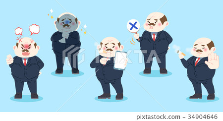 cute cartoon boss cute cartoon boss 34904646